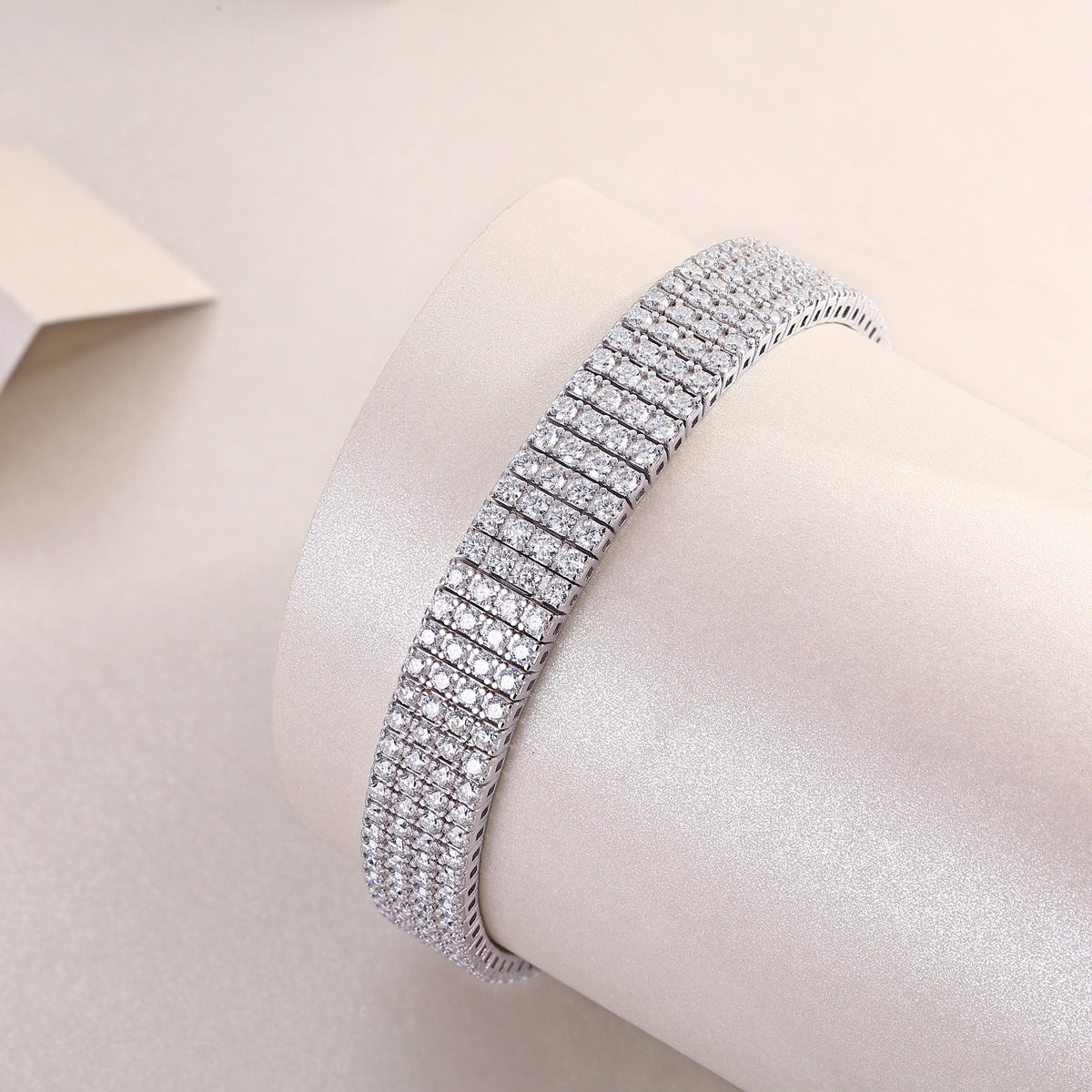 Crystal Moissanite Bracelet