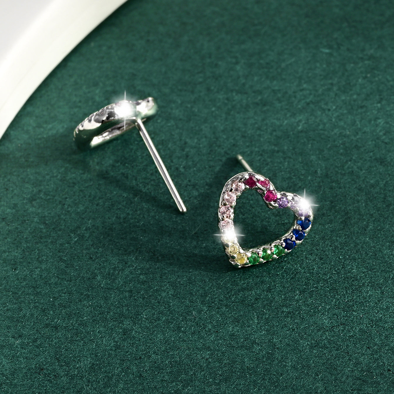 HeartSpark Ear Studs