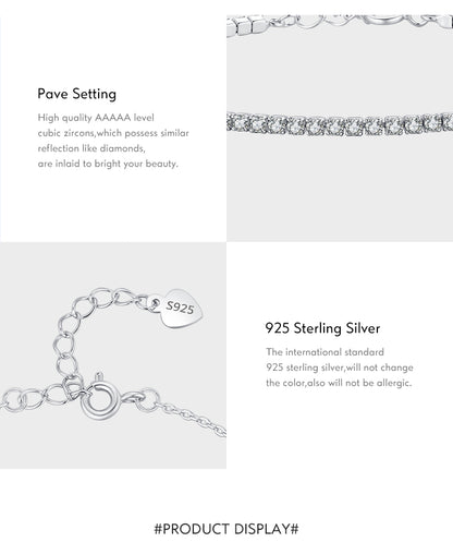 Silver Tennis Bracelet
