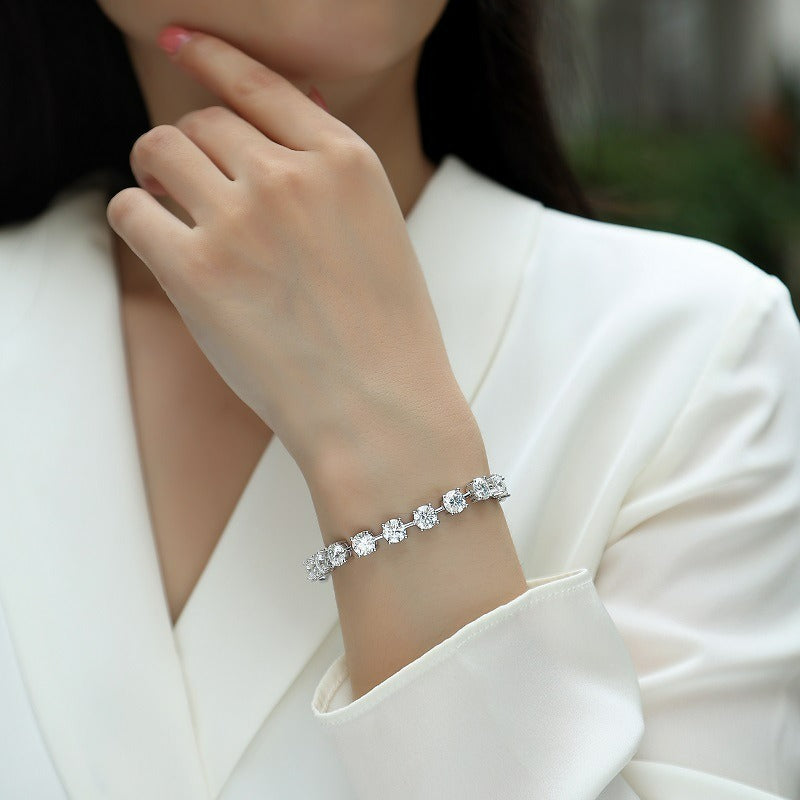 Tennis Moissanite Bracelet
