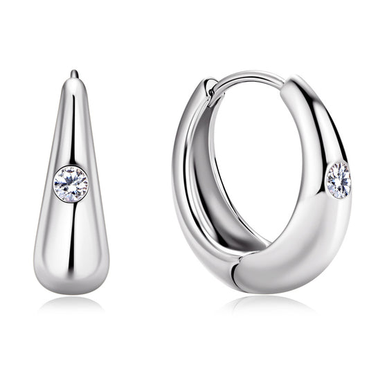 Astra Glow Moissanite Earrings