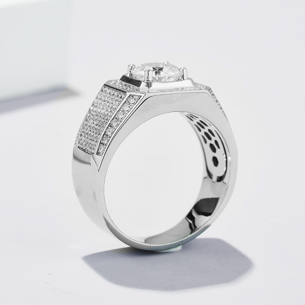 Moissanite Della Ring