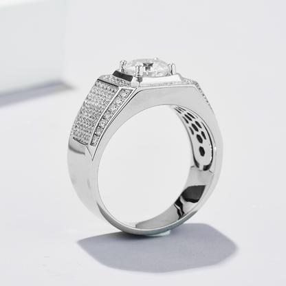 Moissanite Della Ring