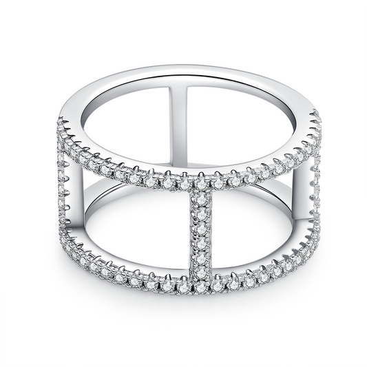 Classic Moissanite Ring