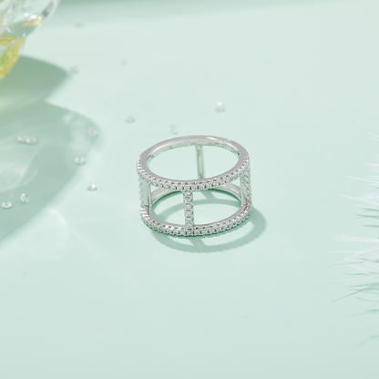 Classic Moissanite Ring