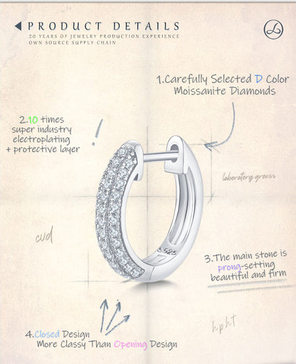 Legacy Moissanite Earrings