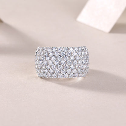 Lyra Stone Moissanite Ring