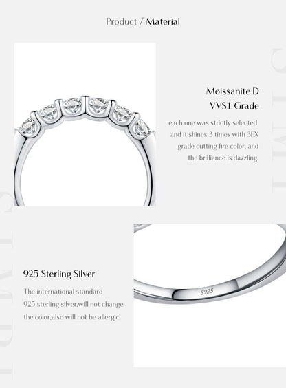 Clarity Moissanite Ring