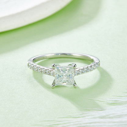 Shine Bright Moissanite Ring