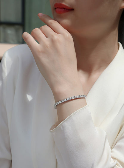 Prestige Glow Moissanite Tennis Bracelet