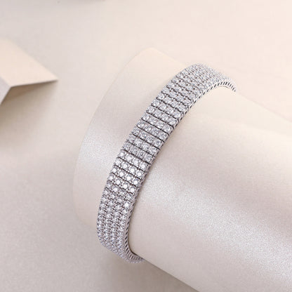 Crystal Moissanite Bracelet