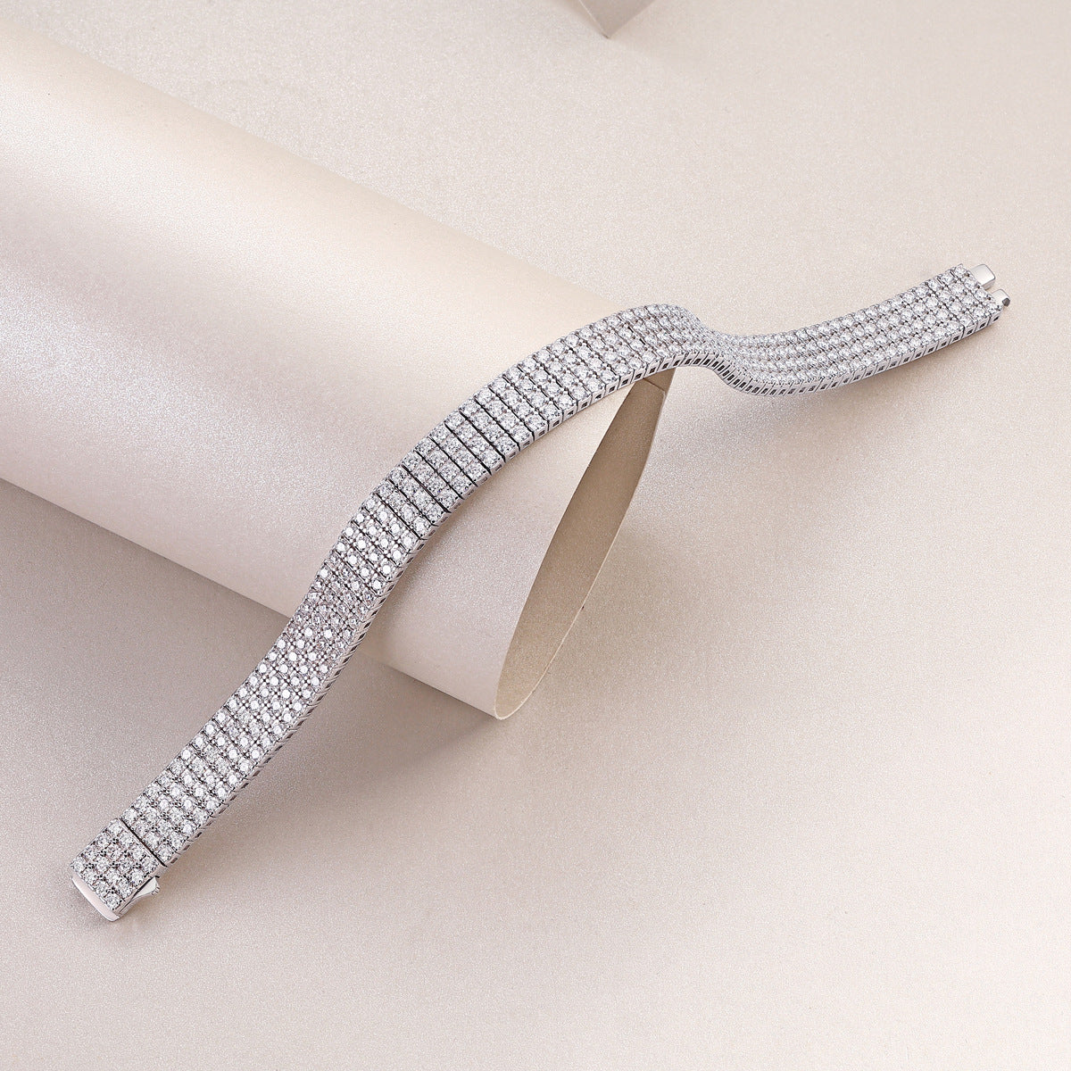 Crystal Moissanite Bracelet