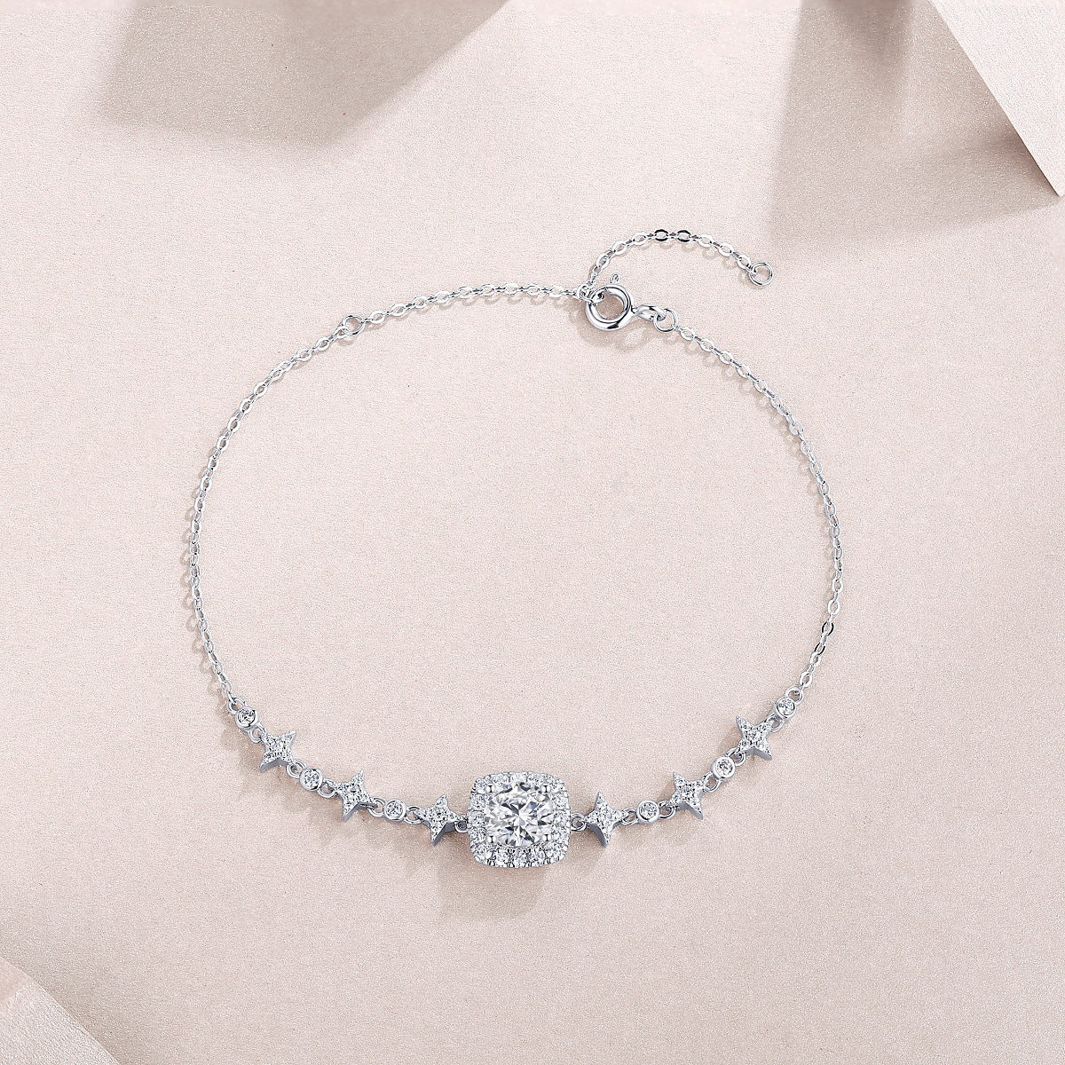 Whisperlight Moissanite Bracelet