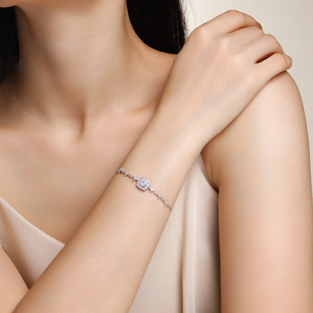 Whisperlight Moissanite Bracelet