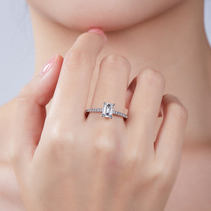 Isolde Moissanite Ring