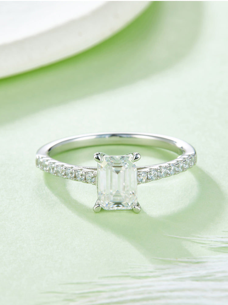 Isolde Moissanite Ring