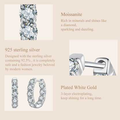 Mossaré Moissanite Earring