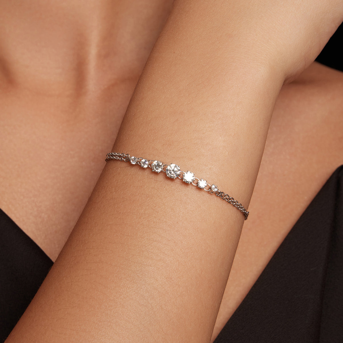 Nebula Moissanite Bracelet