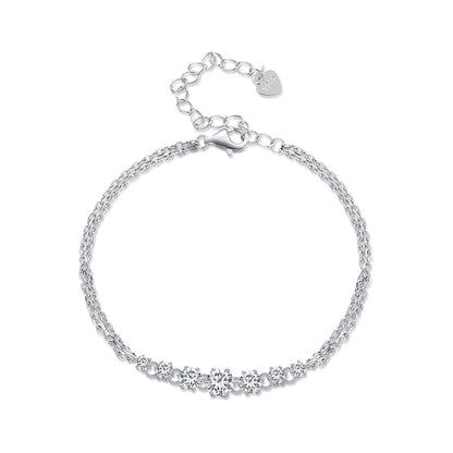 Nebula Moissanite Bracelet