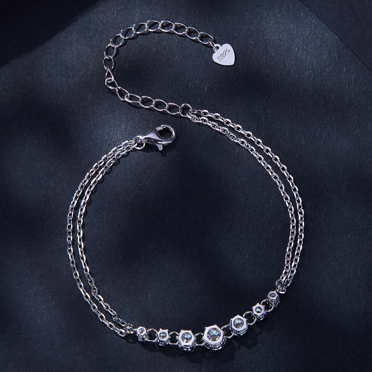 Nebula Moissanite Bracelet
