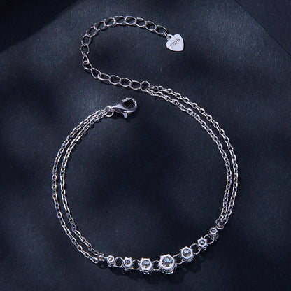 Nebula Moissanite Bracelet