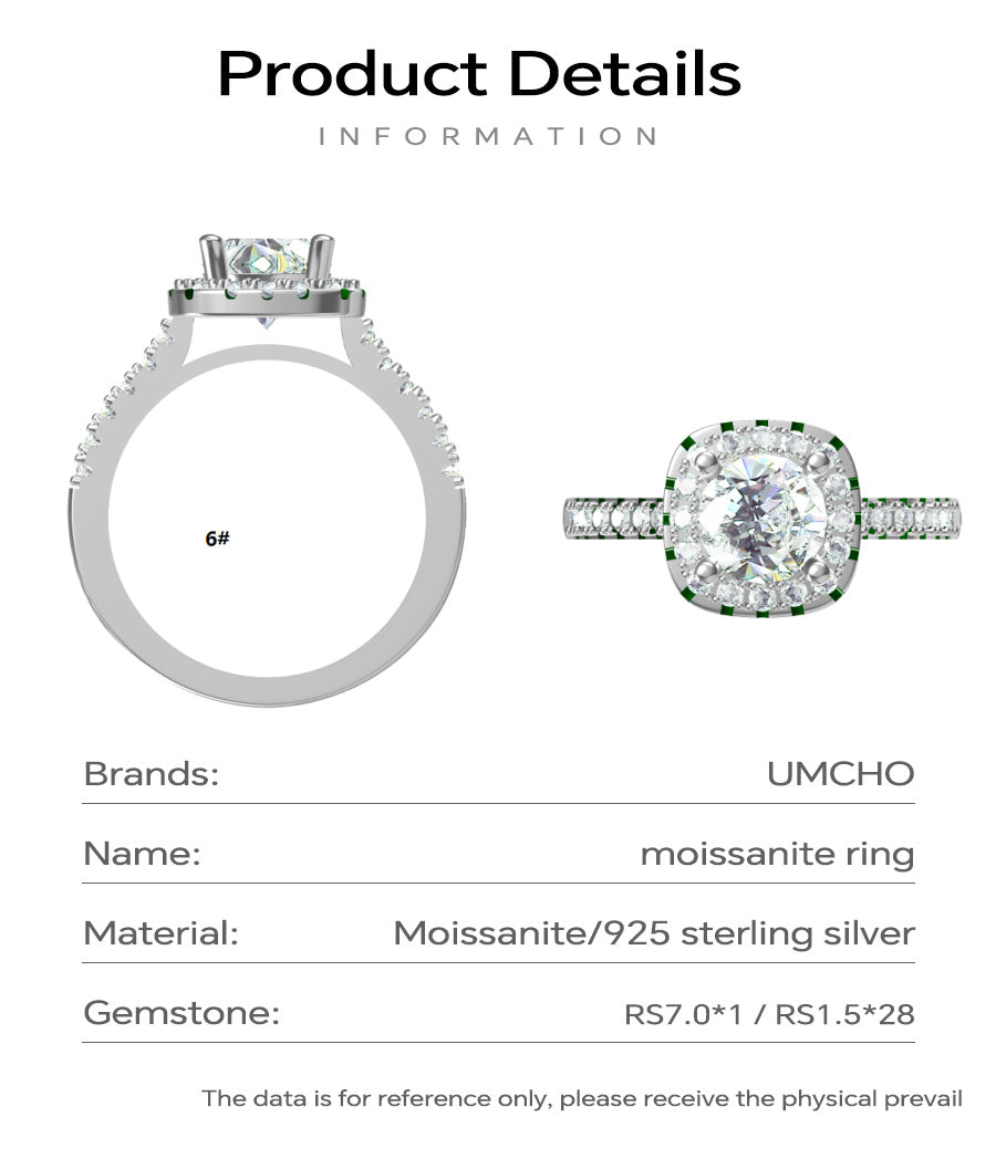 Soulbound Moissanite Ring
