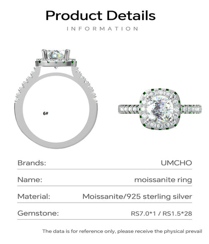 Soulbound Moissanite Ring