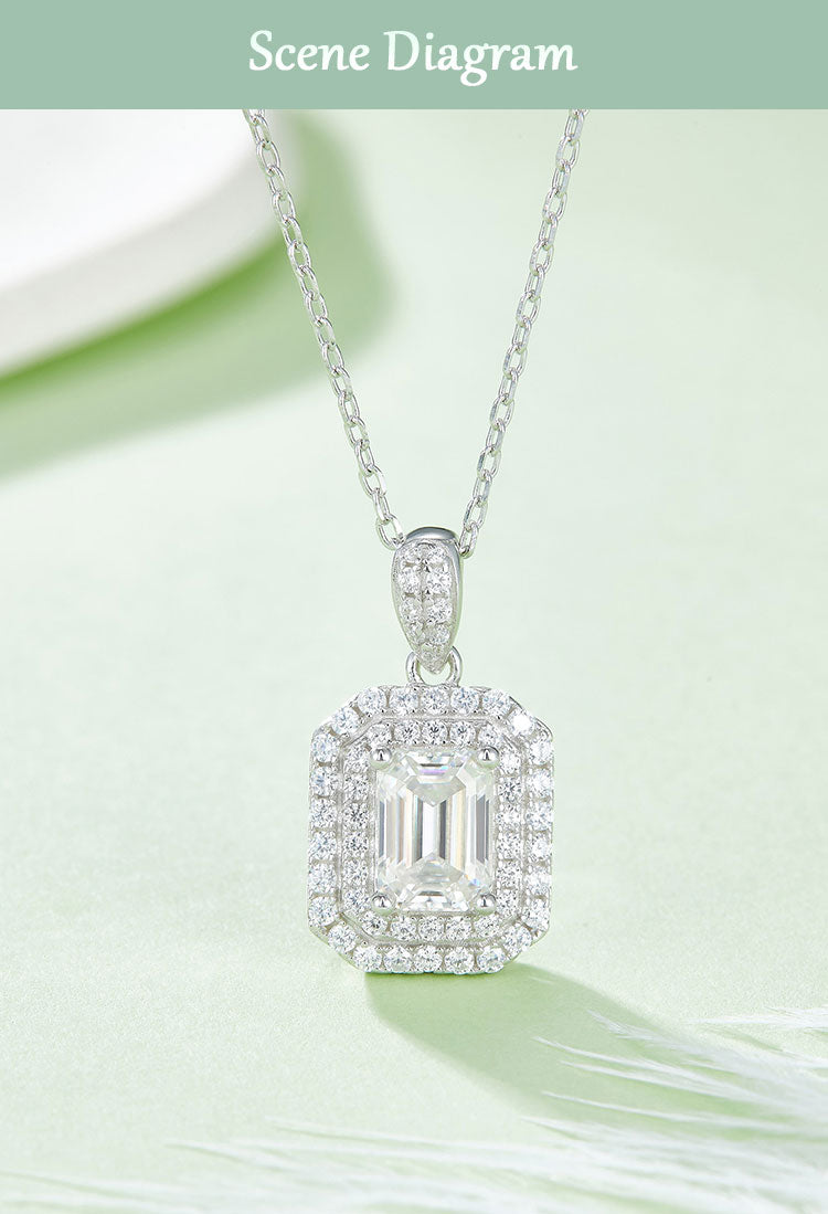 Skybound Moissanite Earings & Necklace