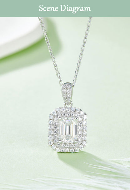 Skybound Moissanite Earings & Necklace