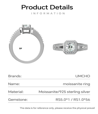 Ever Vow  Moissanite Ring