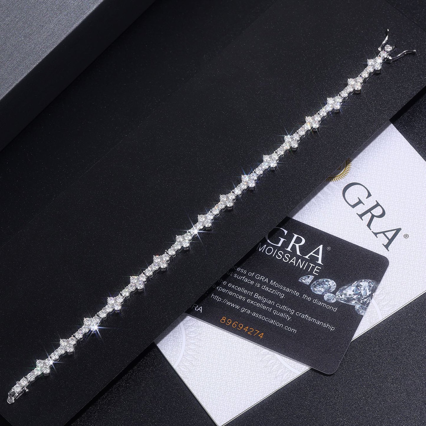 Moissanite Starlace Bracelet