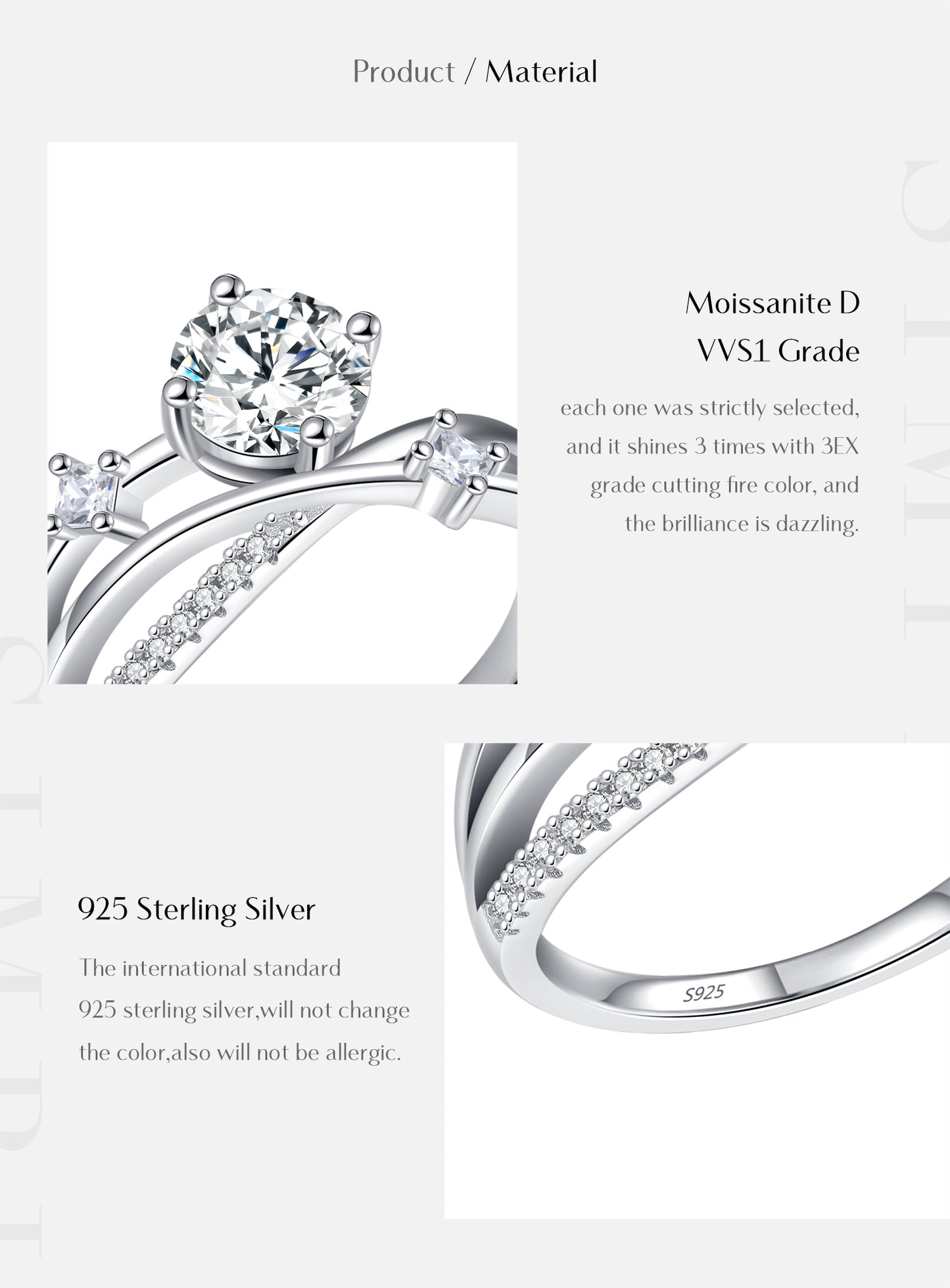 Enchanted Moissanite Ring