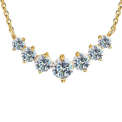 Twilight Charm Moissanite Necklace