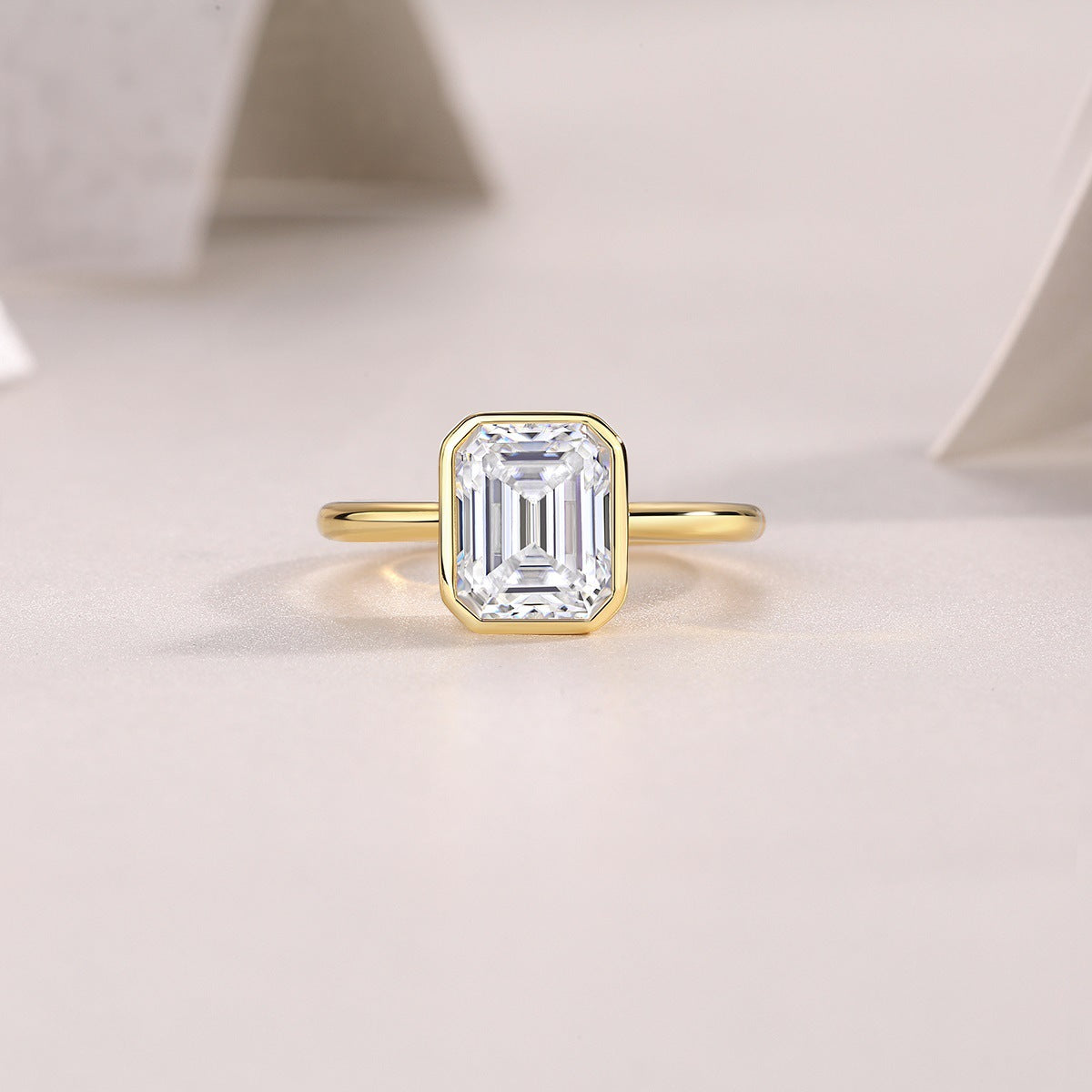 Glowline Moissanite Ring