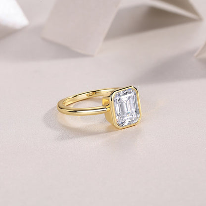 Glowline Moissanite Ring