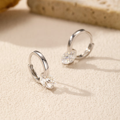 Mythos Shine Moissanite Earrings