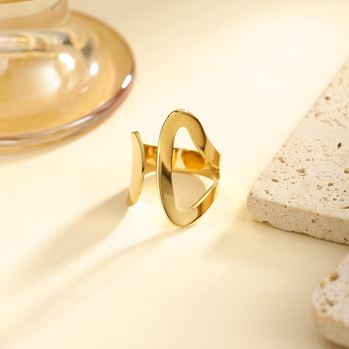 Golden Radiance Ring