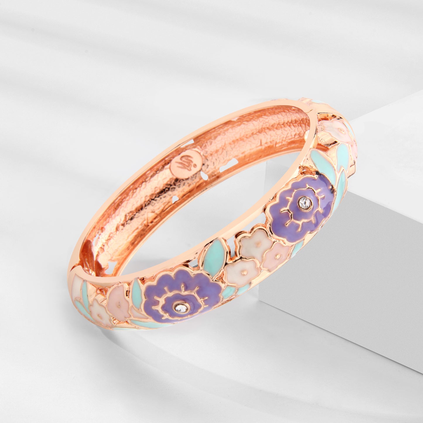 Retro Flower Bangles